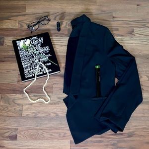 Jessica Simpson tuxedo blazer